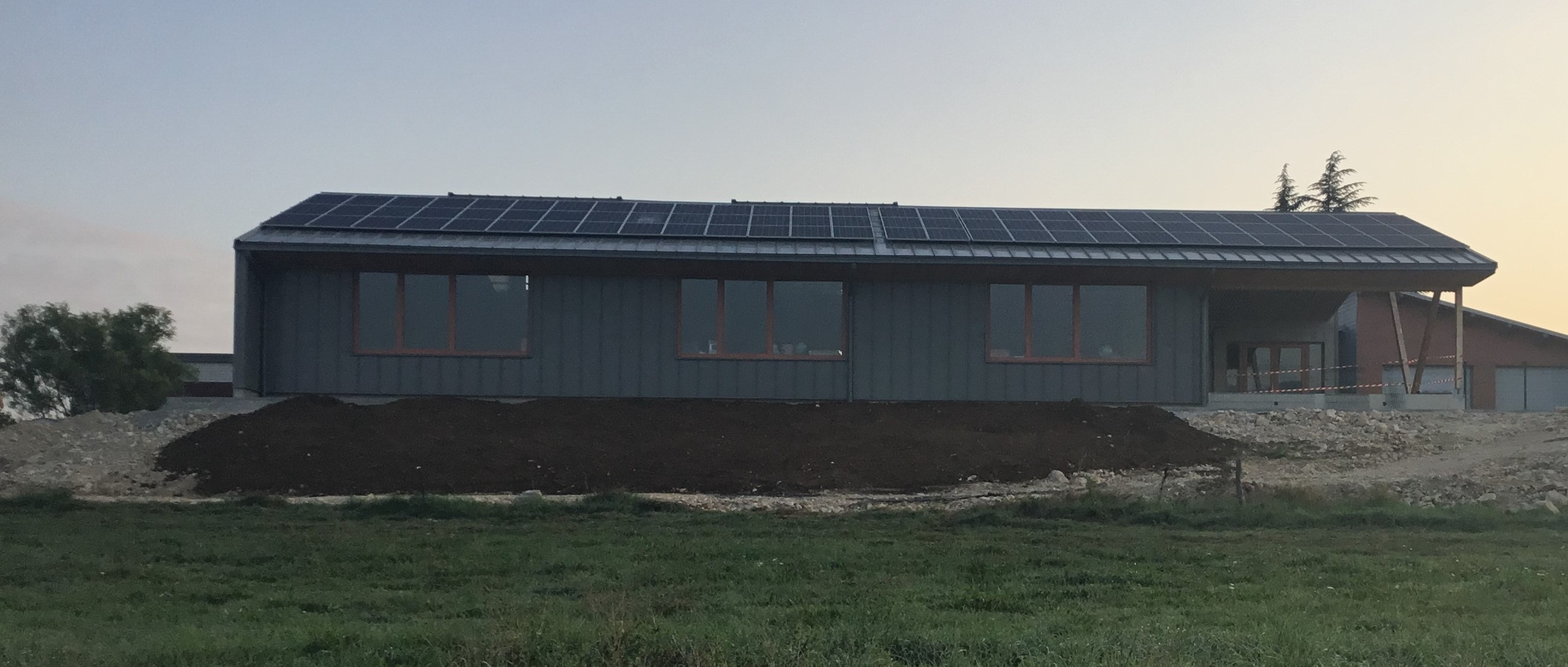 école communauté de communes loue lison photovoltaïque