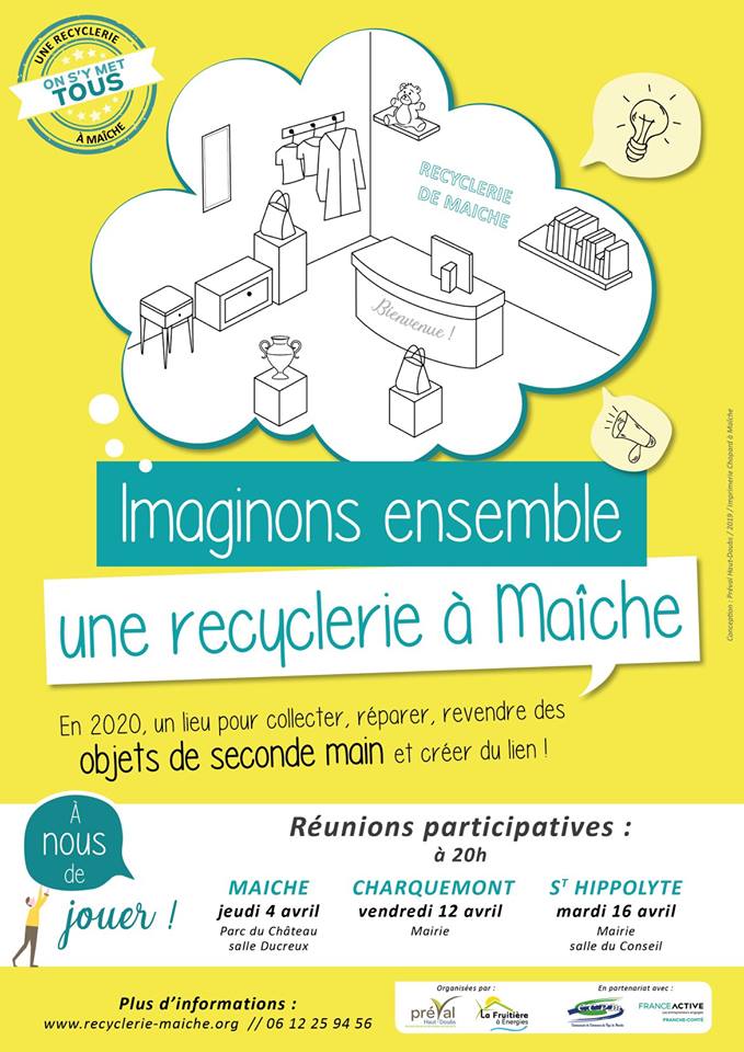 Recyclerie Maiche mobilisation citoyenne
