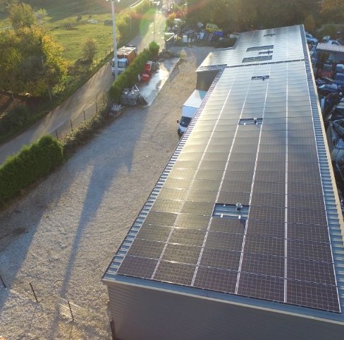 Montrond le château photovoltaïque énergie renouvelable citoyenne fruitiere à energies